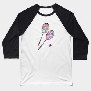 Badminton racket Baseball T-Shirt